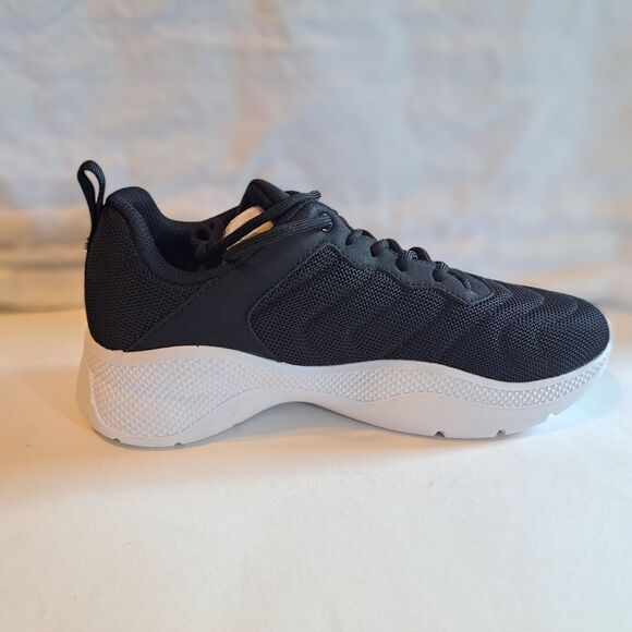 Calvin Klein KC Cecyle Black White Sneaker Athletic Shoe Women's 9.5M New In Box - Picture 5 of 15